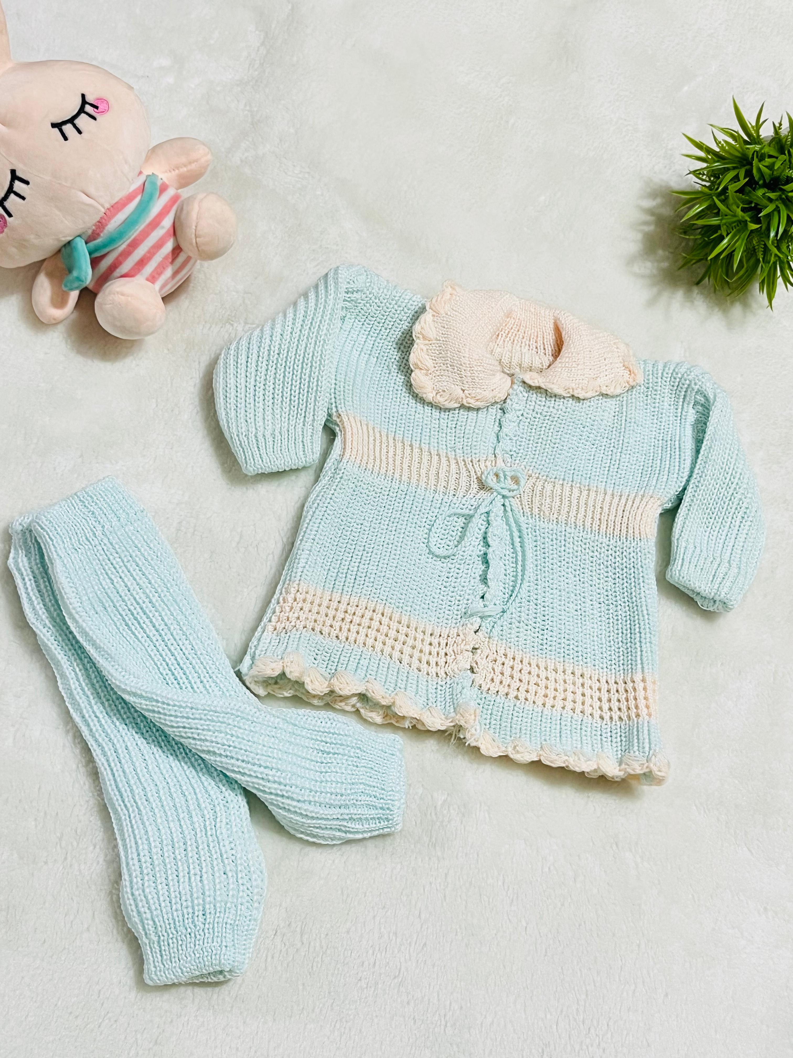 2 pieces Baby knitted suit