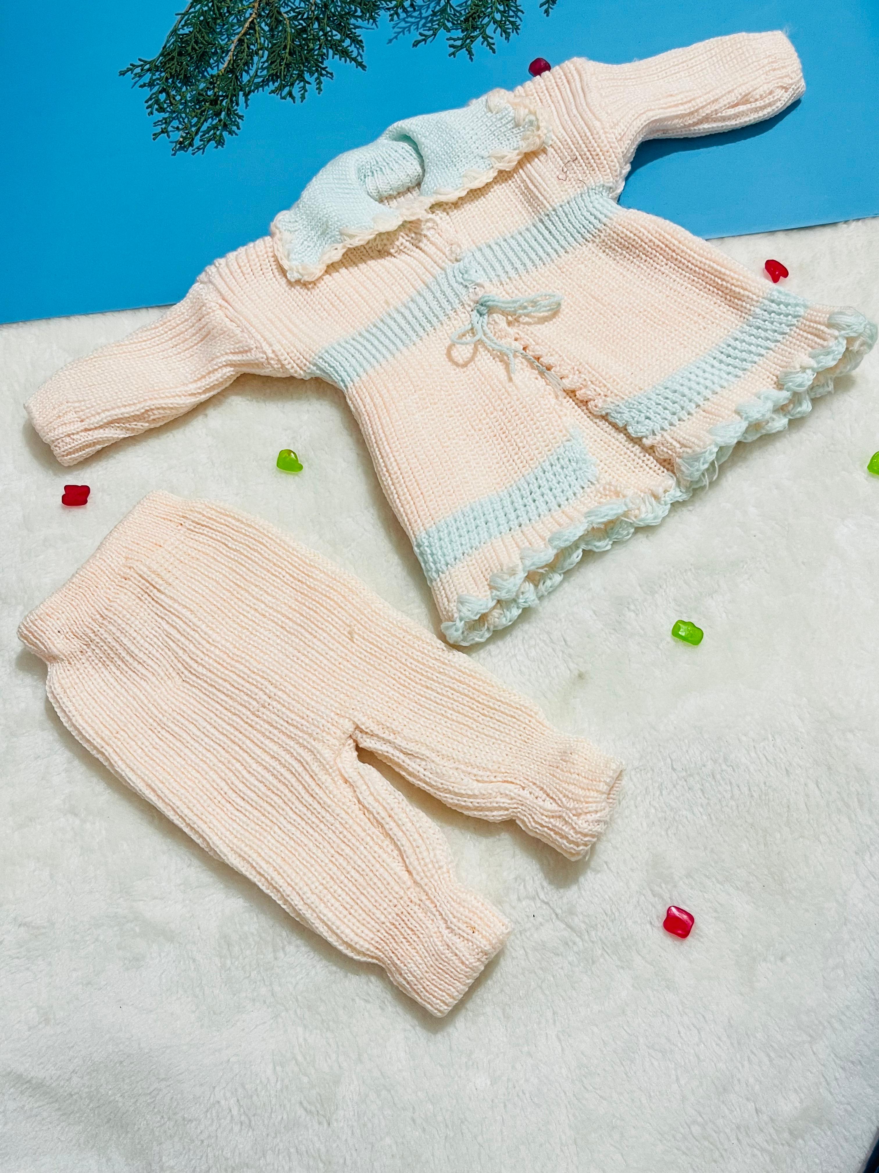 2 pieces Baby knitted suit